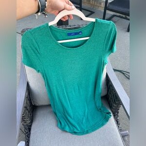 Green t-shirt